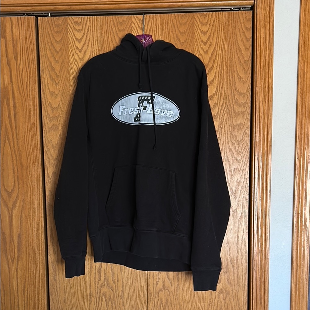 Fresh Love Black Star Hoodie